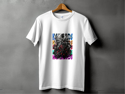 Complex Creature Design with Colorful Accents Premium T-Shirt - Design & Vybe