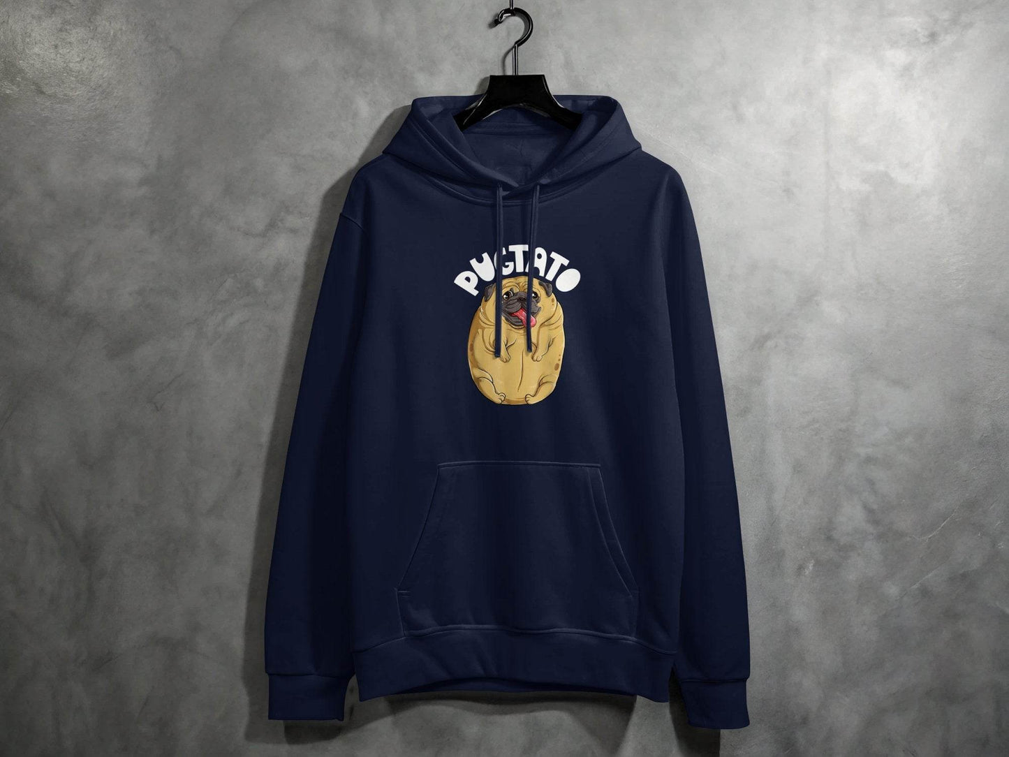 Cute Pugtato Design Graphic Sweater - Design & Vybe