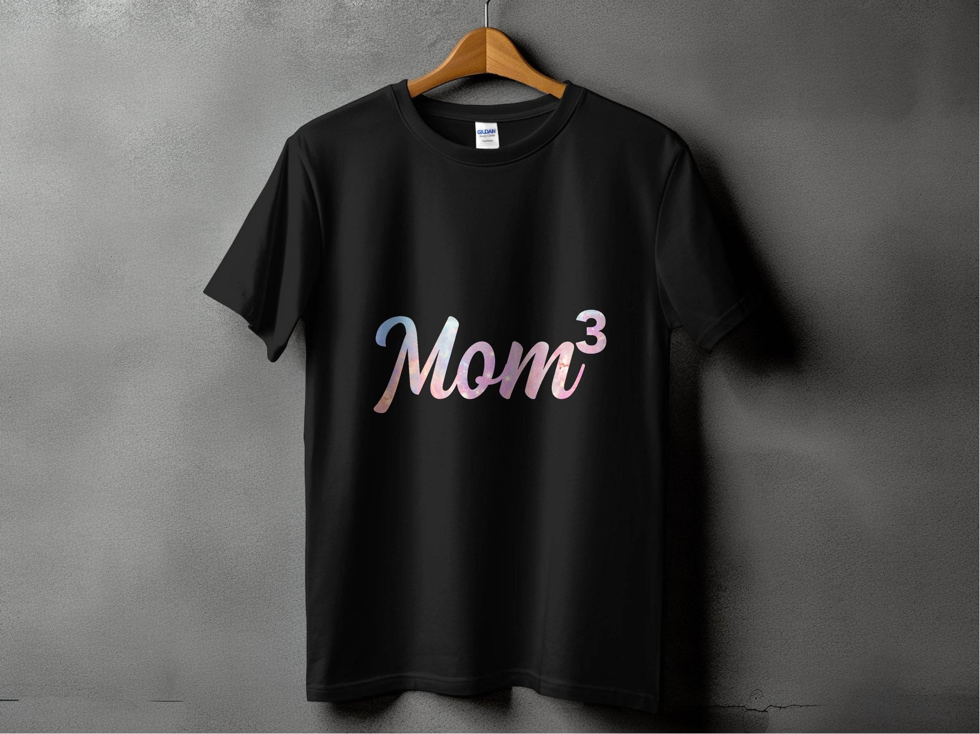 Mom Cubed Galaxy Design For Mothers Mothers Day T-Shirt - Design & Vybe