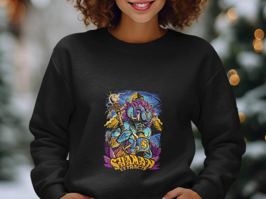 Shaman Extracts Colorful Design Graphic Artwork Sweater - Design & Vybe
