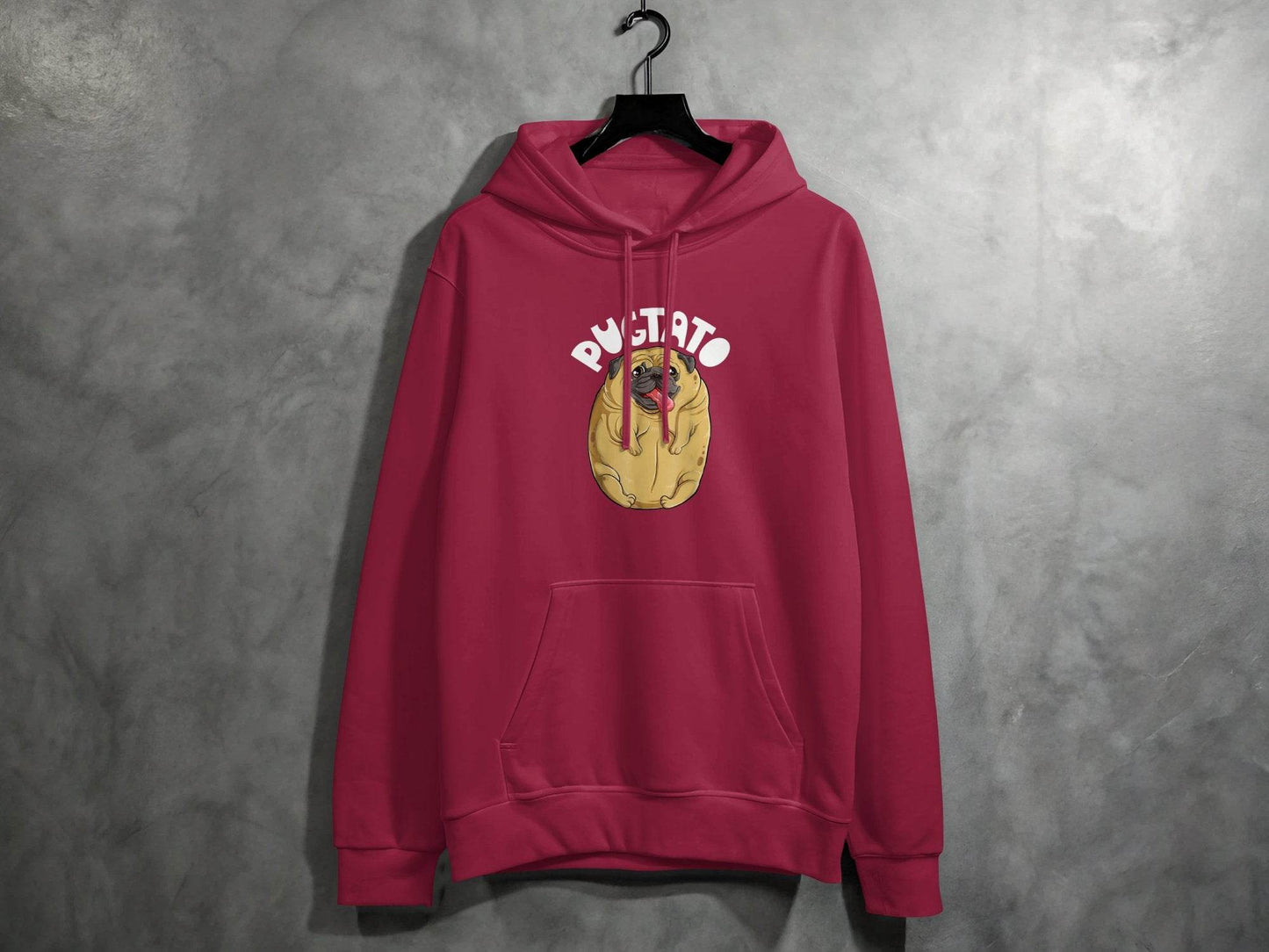 Cute Pugtato Design Graphic Sweater - Design & Vybe