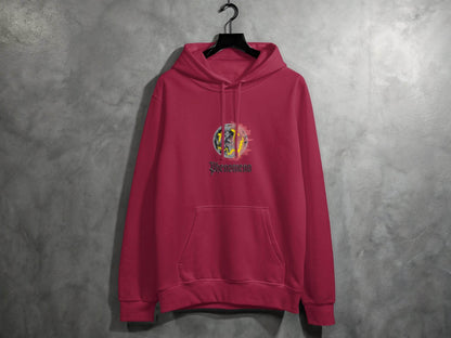 Phenomena Gothic Grunge Smile Face Design Style Hoodie - Design & Vybe