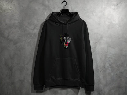 Funky Gorilla with Shades and Headphones Hoodie - Design & Vybe