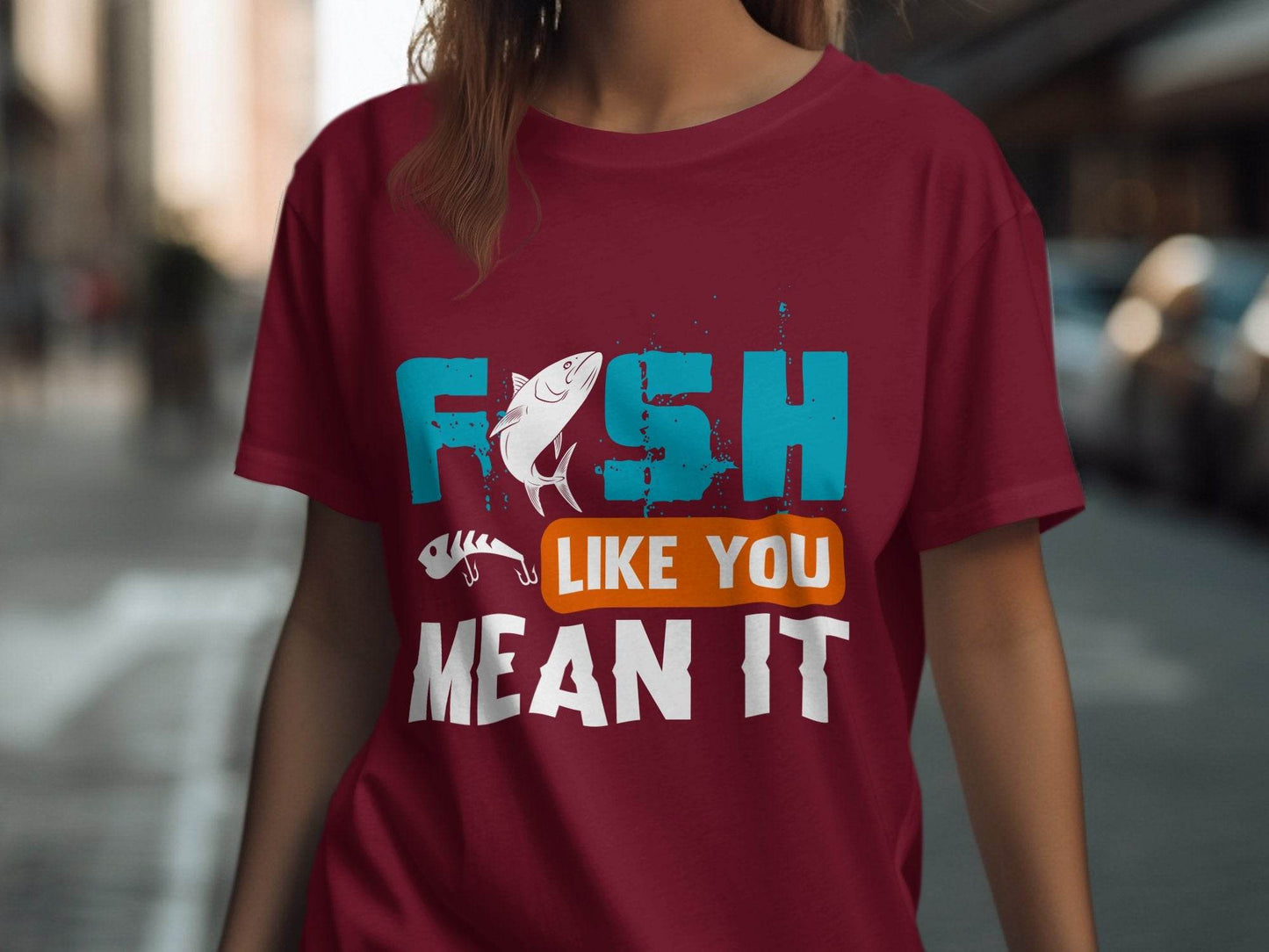Funky Fish Like You Meant It Graphic T-Shirt - Design & Vybe