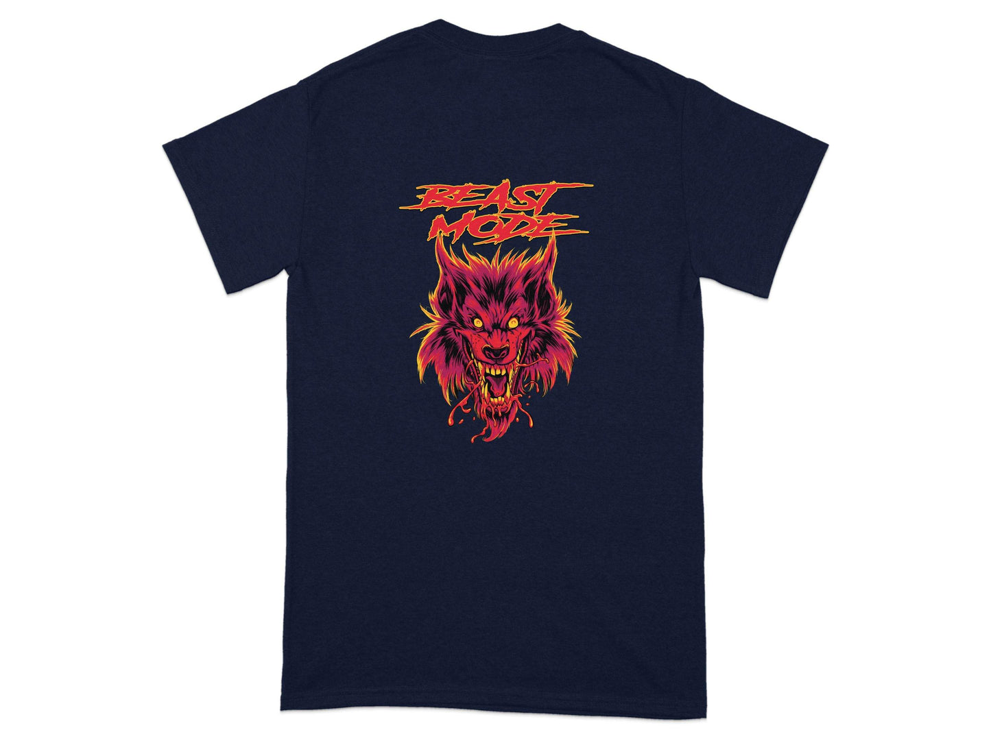 Beast Mode Graphic Print On Premium Quality Unisex T-Shirt - Design & Vybe