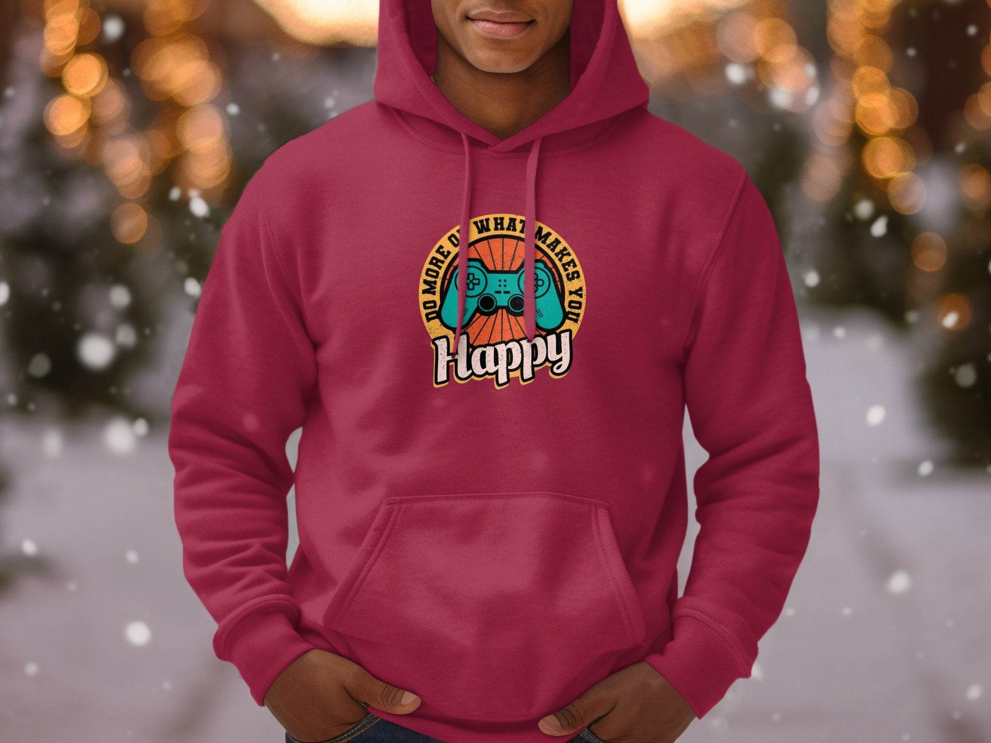 Do More Of What Makes You Happy Graphic Hoodie - Design & Vybe