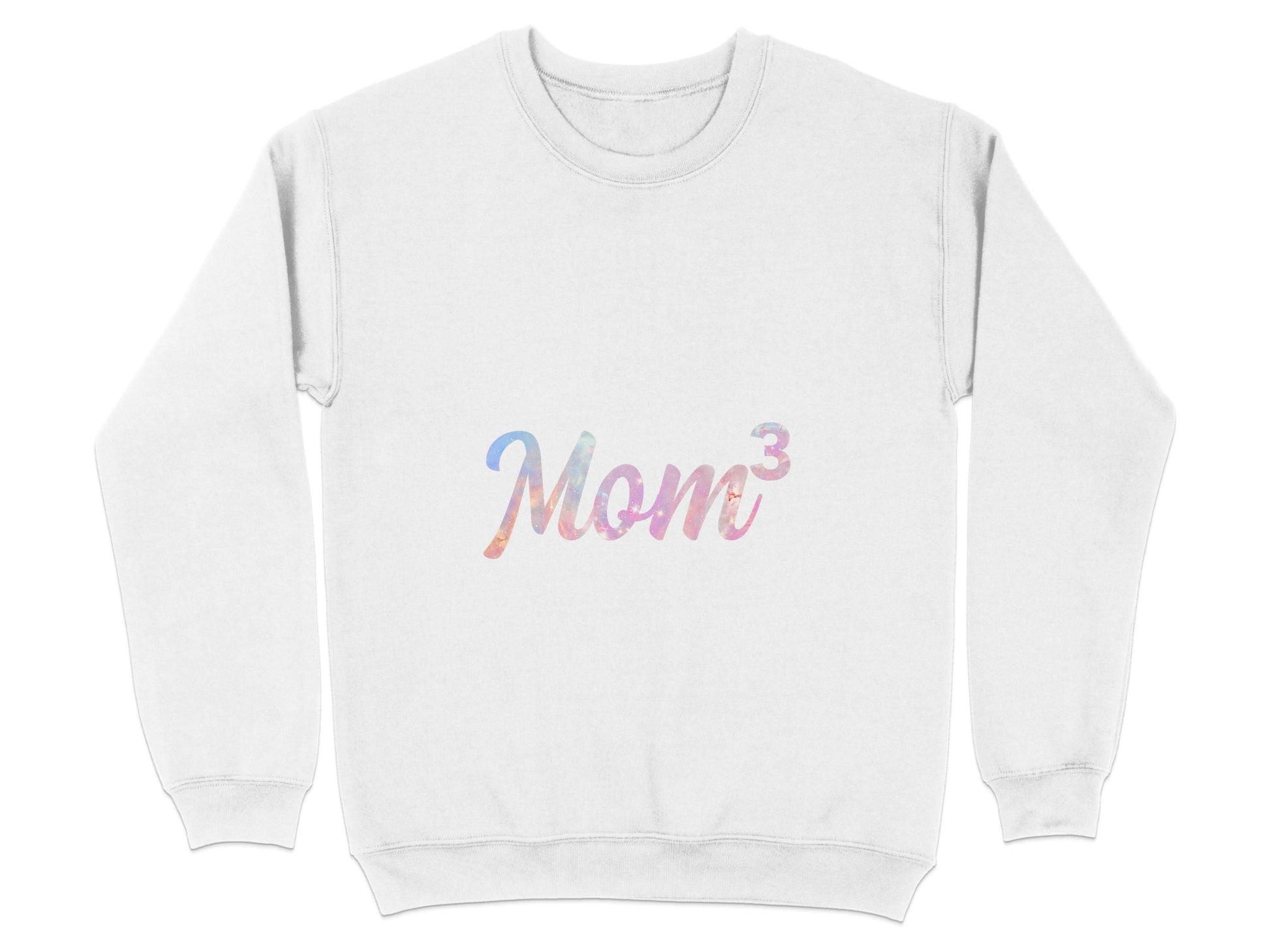 Mom Cubed Galaxy Design For Mothers Mothers Day Sweater - Design & Vybe