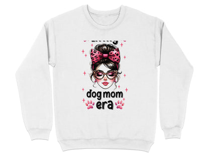 In My Dog Mom Era Stylish Woman Graphic Design Sweater - Design & Vybe