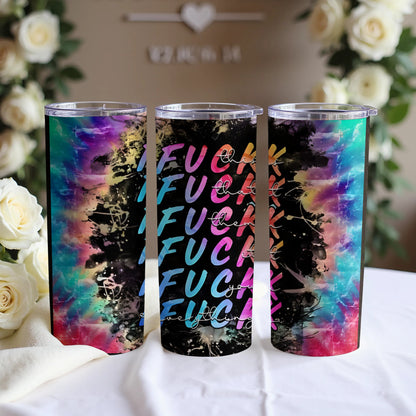 Colorful Expressive Design Tumbler Cup product