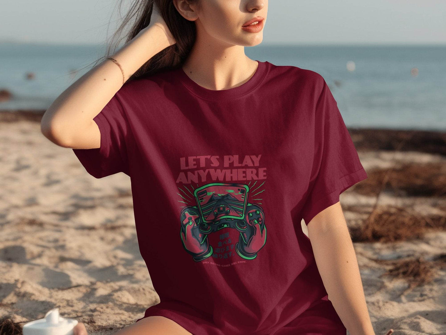 Let's Play Anywhere Retro Gamer Will Know It T-Shirt - Design & Vybe