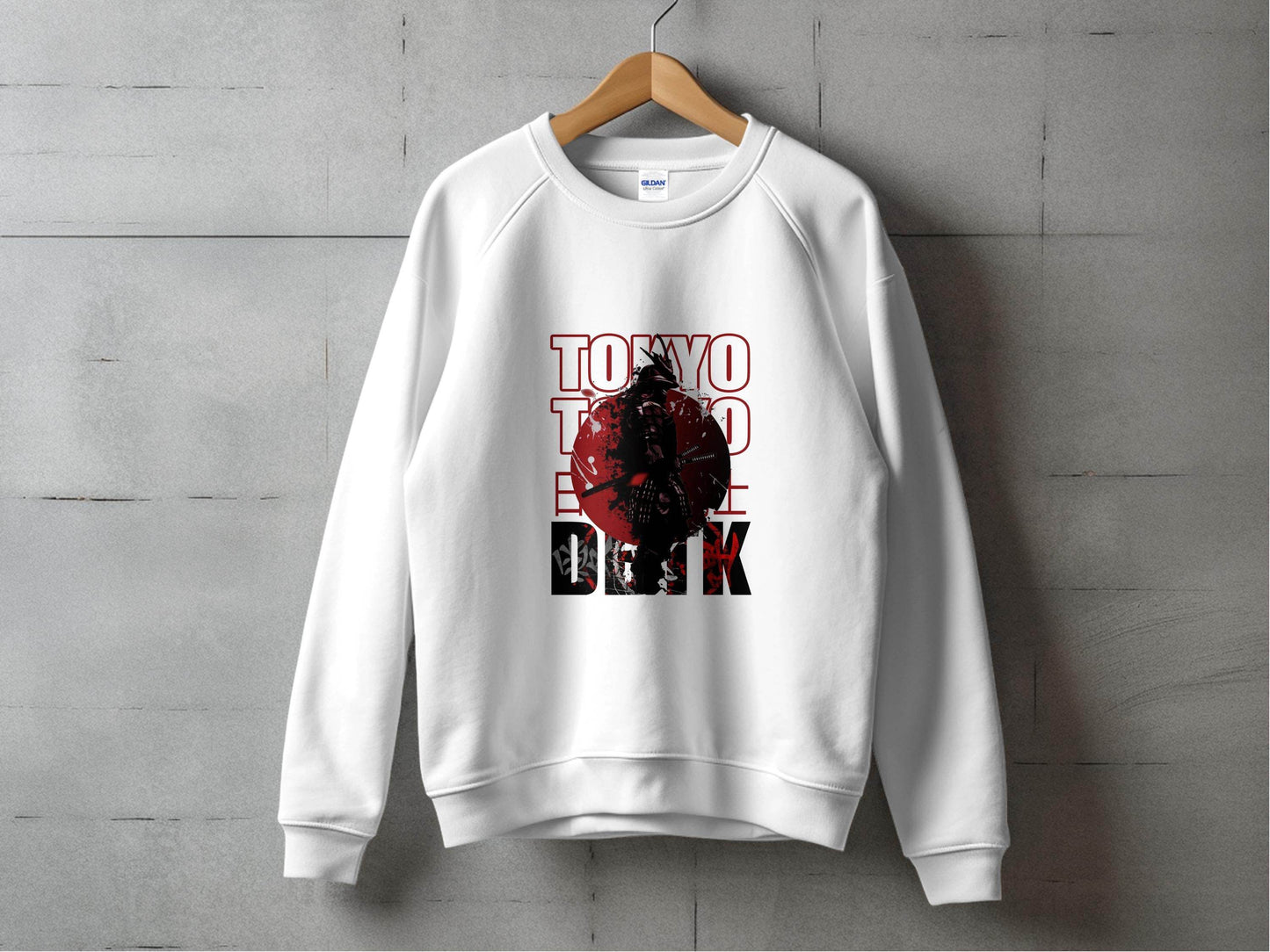 TOKYO Samurai Warrior Japan Style Art Sweater - Design & Vybe