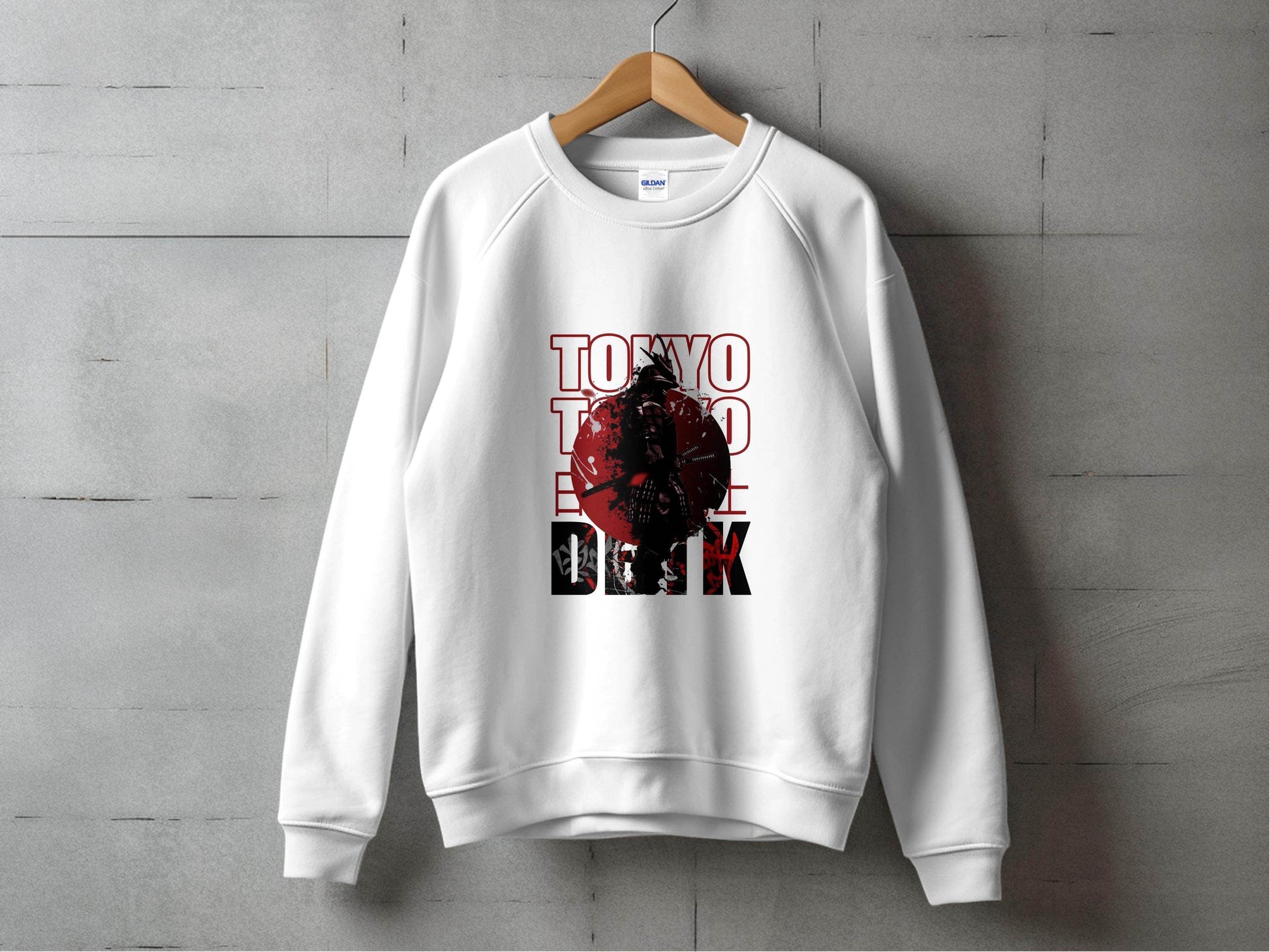 TOKYO Samurai Warrior Japan Style Art Sweater - Design & Vybe