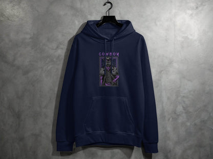Warrior Cowboy With Attitude Graphic Apparel Hoodie - Design & Vybe