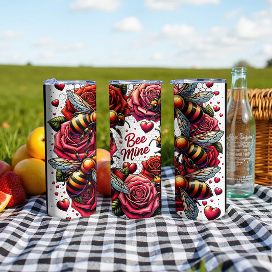 Love Heart Roses Bee Mine Tumbler product type