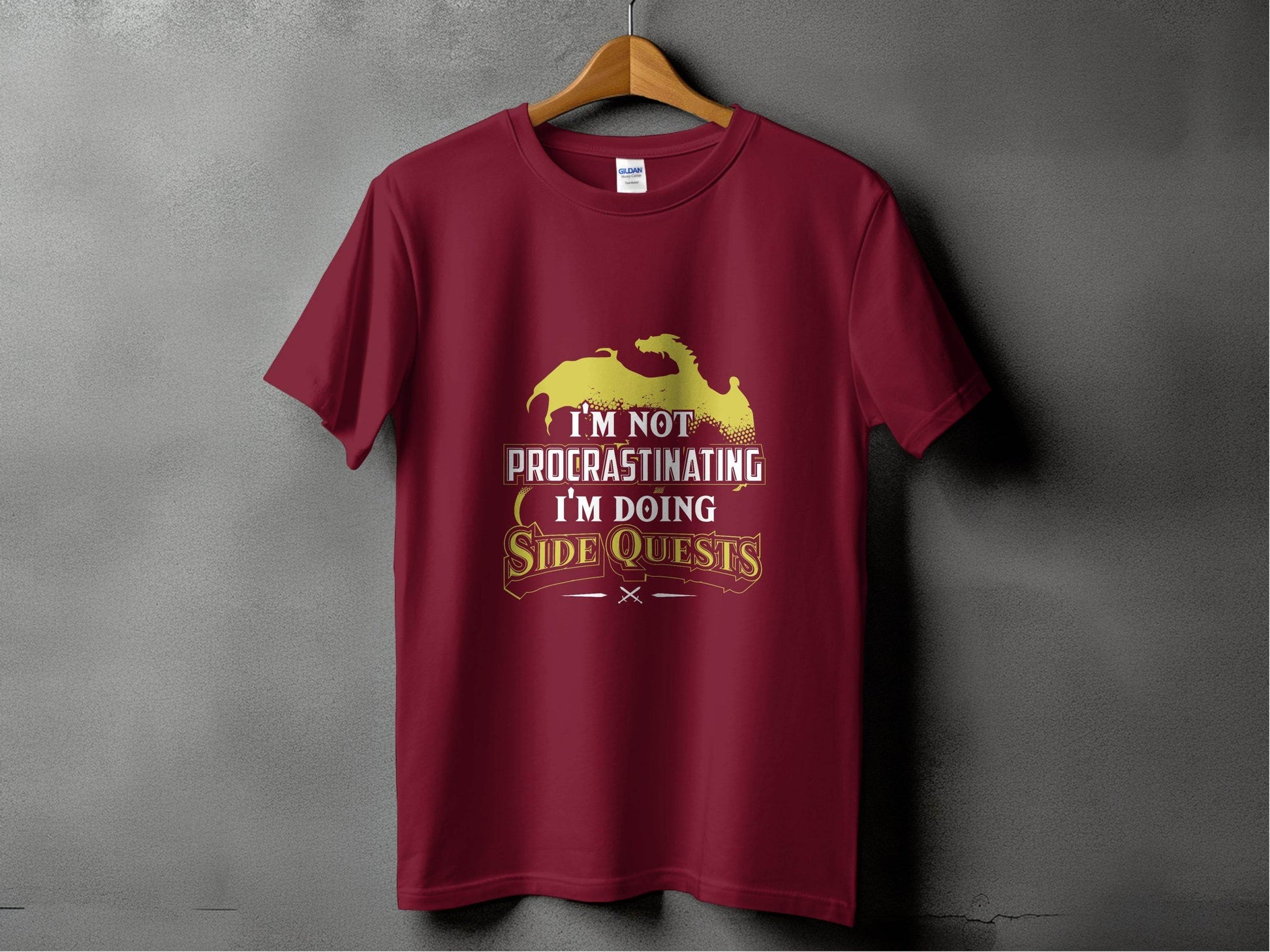 I Am Not Procrastinating I Am Doing Side Quests T-Shirt - Design & Vybe