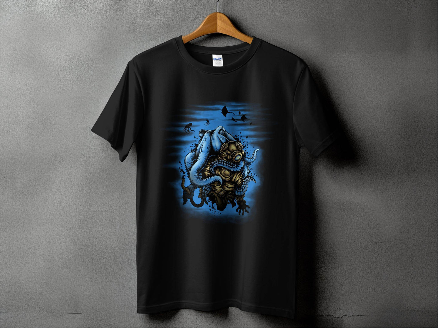 Deep Sea Diver Adventure-Inspired Jelly Fish Graphic T-Shirt - Design & Vybe