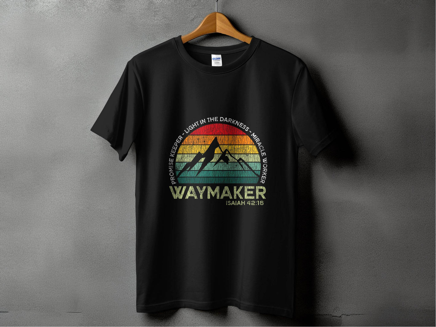 Waymaker Isaiah 42:16 Light In The Darkness T-Shirt - Design & Vybe