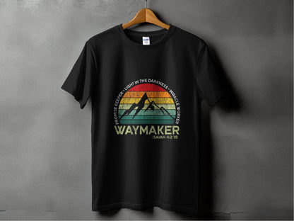 Waymaker Isaiah 42:16 Light In The Darkness T-Shirt - Design & Vybe
