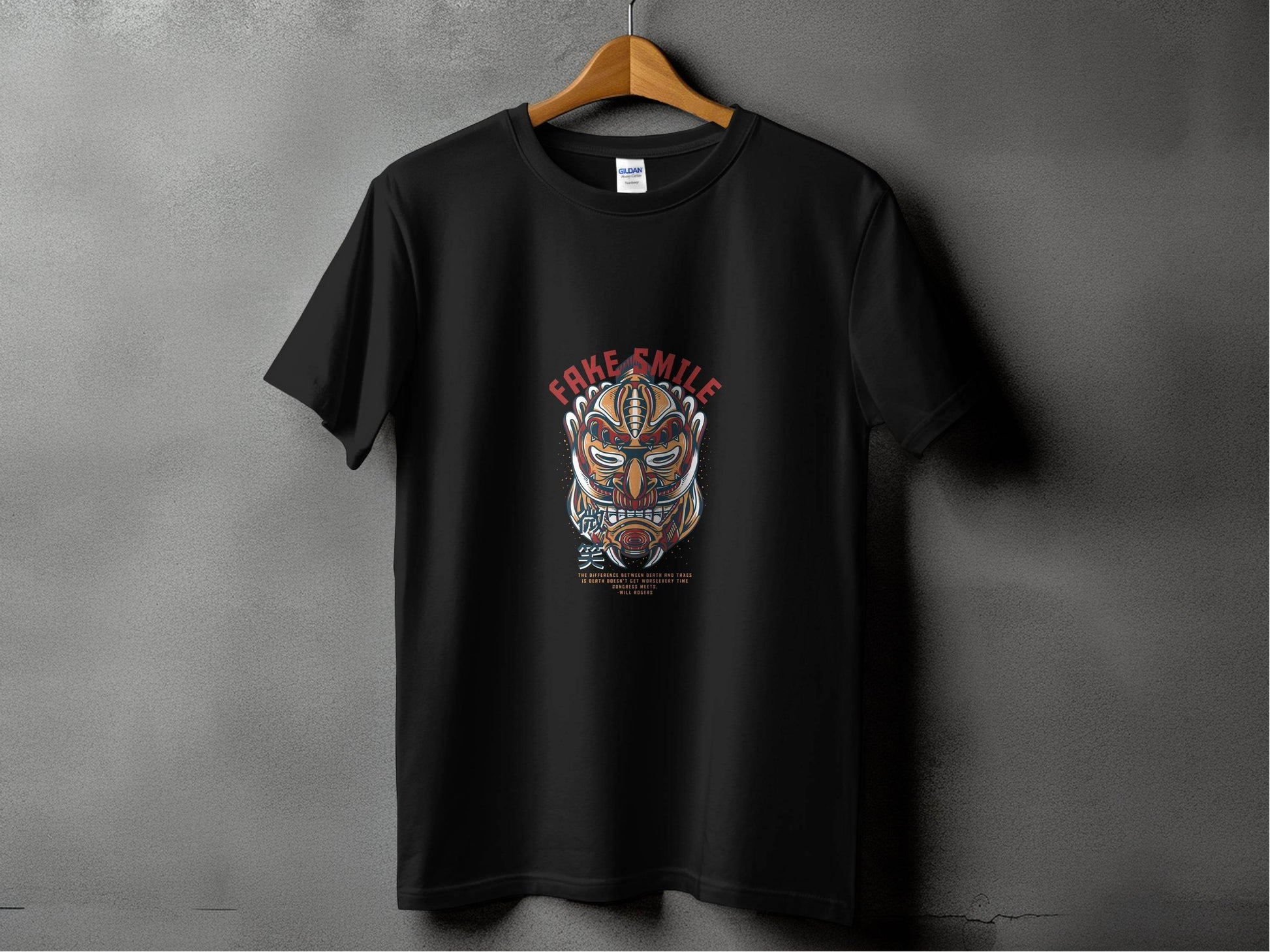Fake Smile Graphic Illustration Design for Unisex T-Shirt - Design & Vybe