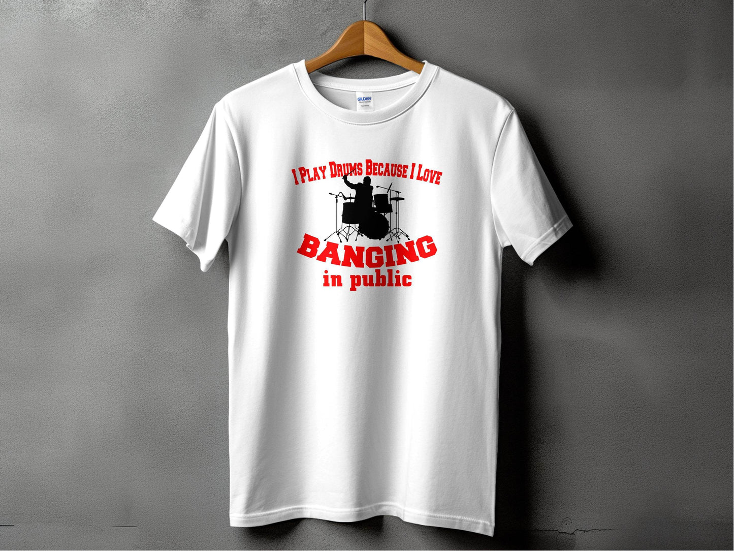 I Play Drums Because I Love Banging in Public product type