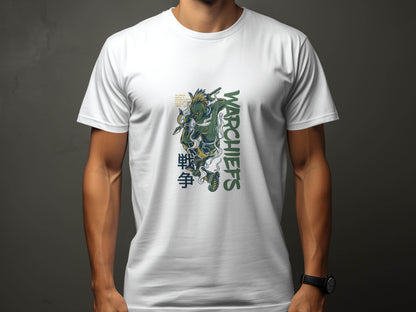 Warrior with Spear Graphic Urban Style Inspired T-Shirt - Design & Vybe