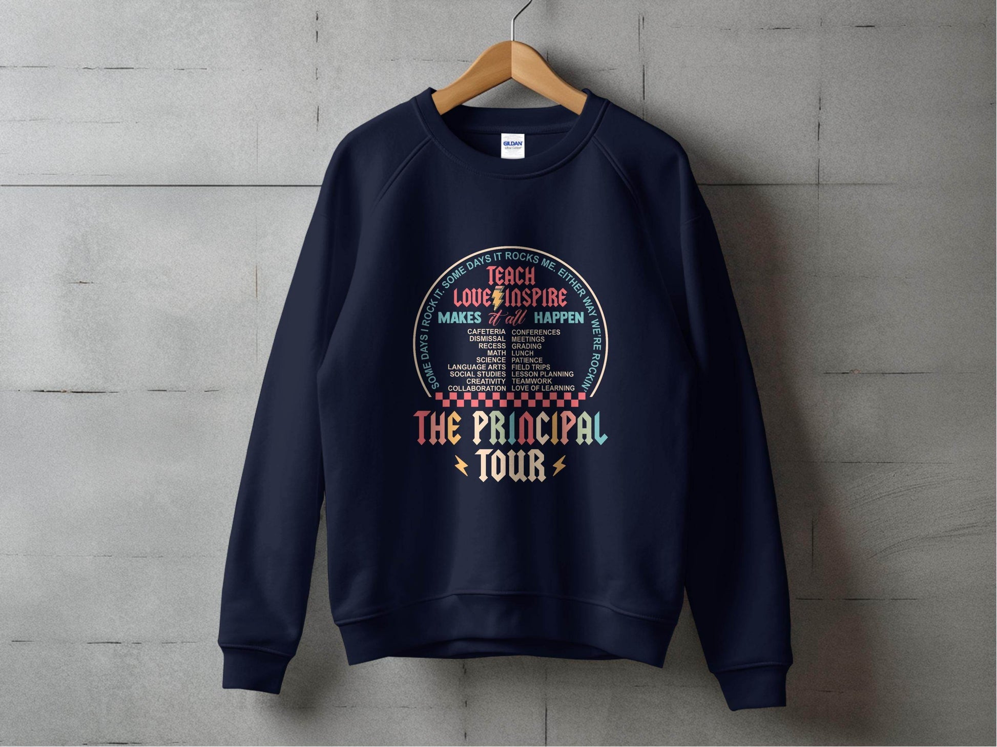 Teacher Inspired Designs Teach Love Inspire Sweater - Design & Vybe