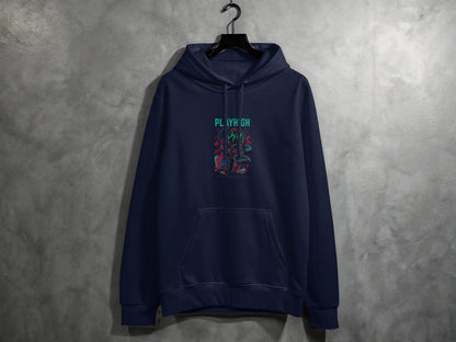Play High Astronaut Gamer Gaming Illustration Hoodie - Design & Vybe
