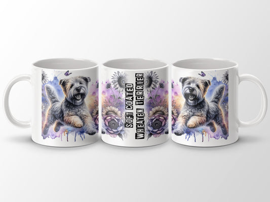 Soft Coated Wheaten Terrier illustrated mug product