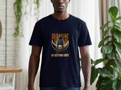 Paradise Never Get Tired Of Getting Lost Astronaut Graphic T-Shirt - Design & Vybe
