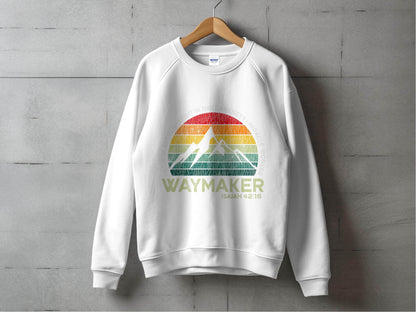 Waymaker Isaiah 42:16 Light In The Darkness Sweater - Design & Vybe
