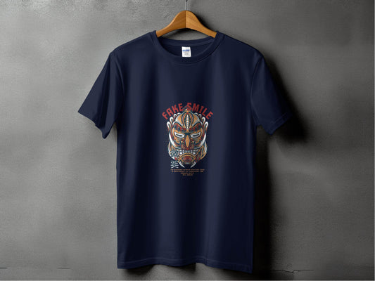 Fake Smile Graphic Illustration Design for Unisex T-Shirt - Design & Vybe