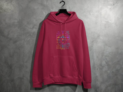 Let Me Tell You About About My Jesus Colorful Graphic Hoodie - Design & Vybe