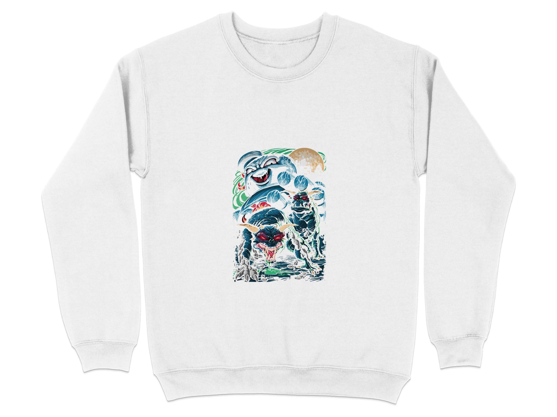 Monstrous Creatures Graphic Design Artwork Sweater - Design & Vybe