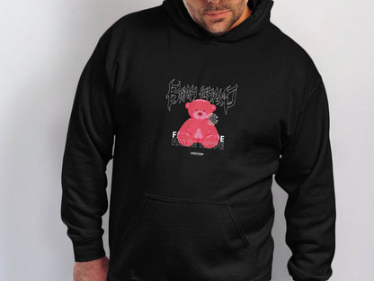 False Hope Teddy Premium Quality Graphic Design Hoodie - Design & Vybe
