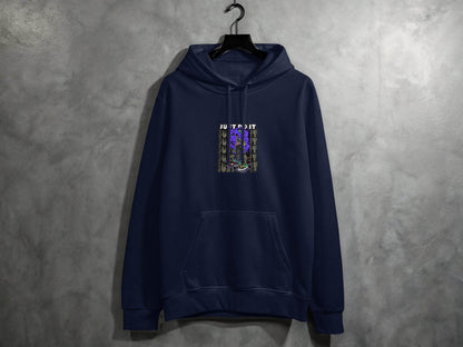 Just Do It Sneakers Art Illustration Graphic Hoodie - Design & Vybe
