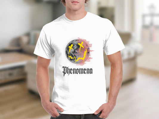 Phenomena Gothic Grunge Smile Face Design Style T-Shirt - Design & Vybe