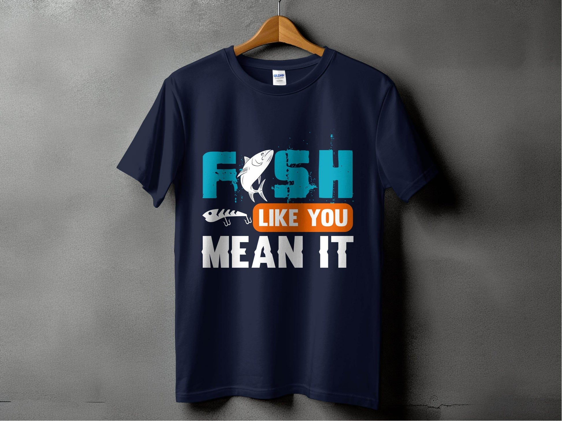 Funky Fish Like You Meant It Graphic T-Shirt - Design & Vybe