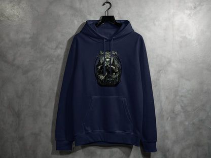 Vintage Frankenstein Rocks Graphic Design Hoodie - Design & Vybe