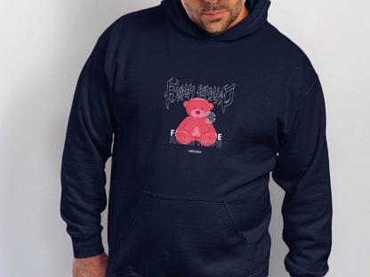 False Hope Teddy Premium Quality Graphic Design Hoodie - Design & Vybe