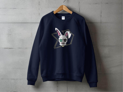 Morbid Zombie Rabbit Graphic Cool Design Sweater - Design & Vybe