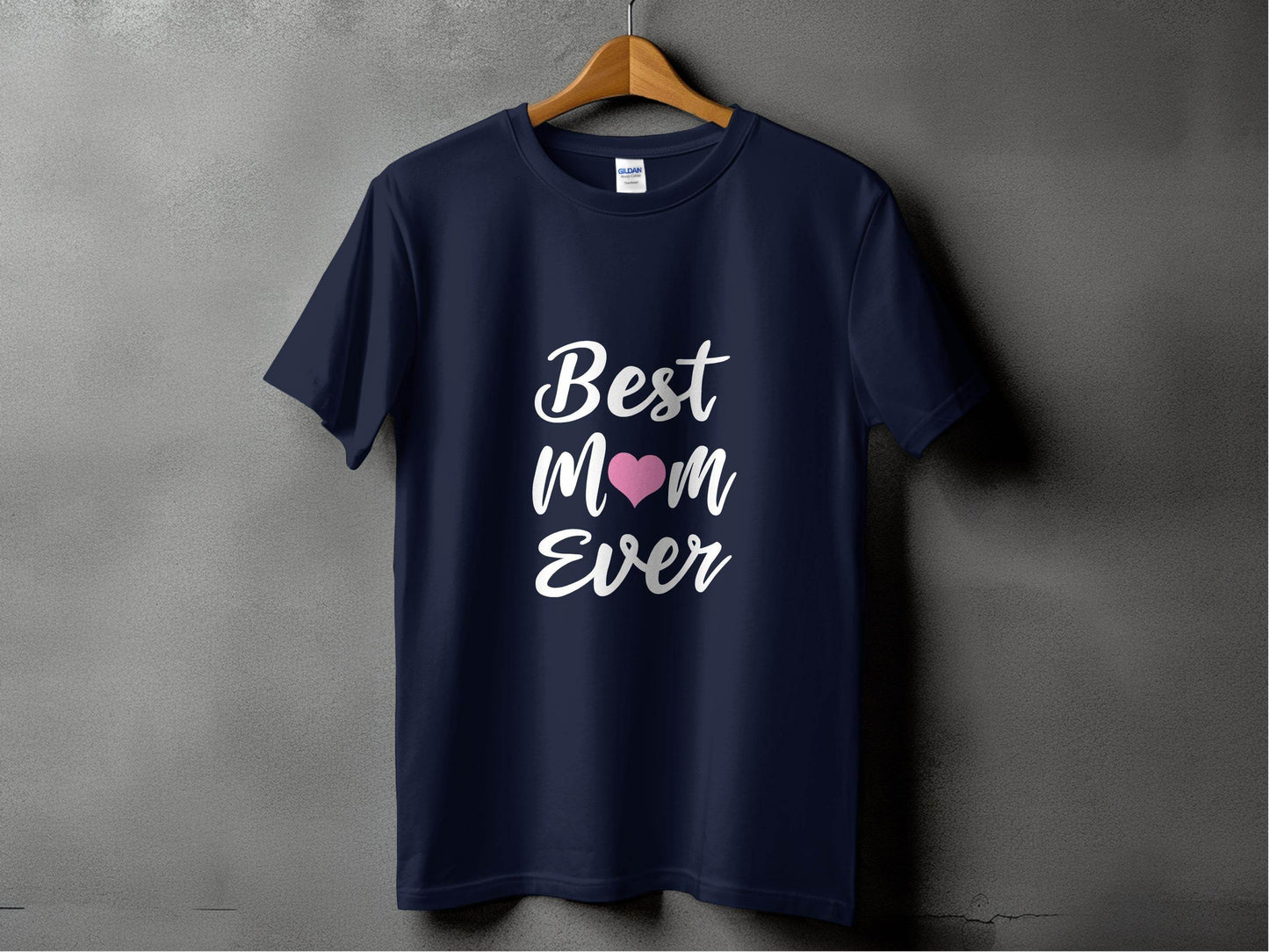 Best Mom Ever with Heart Mothers Day Celebration T-Shirt - Design & Vybe