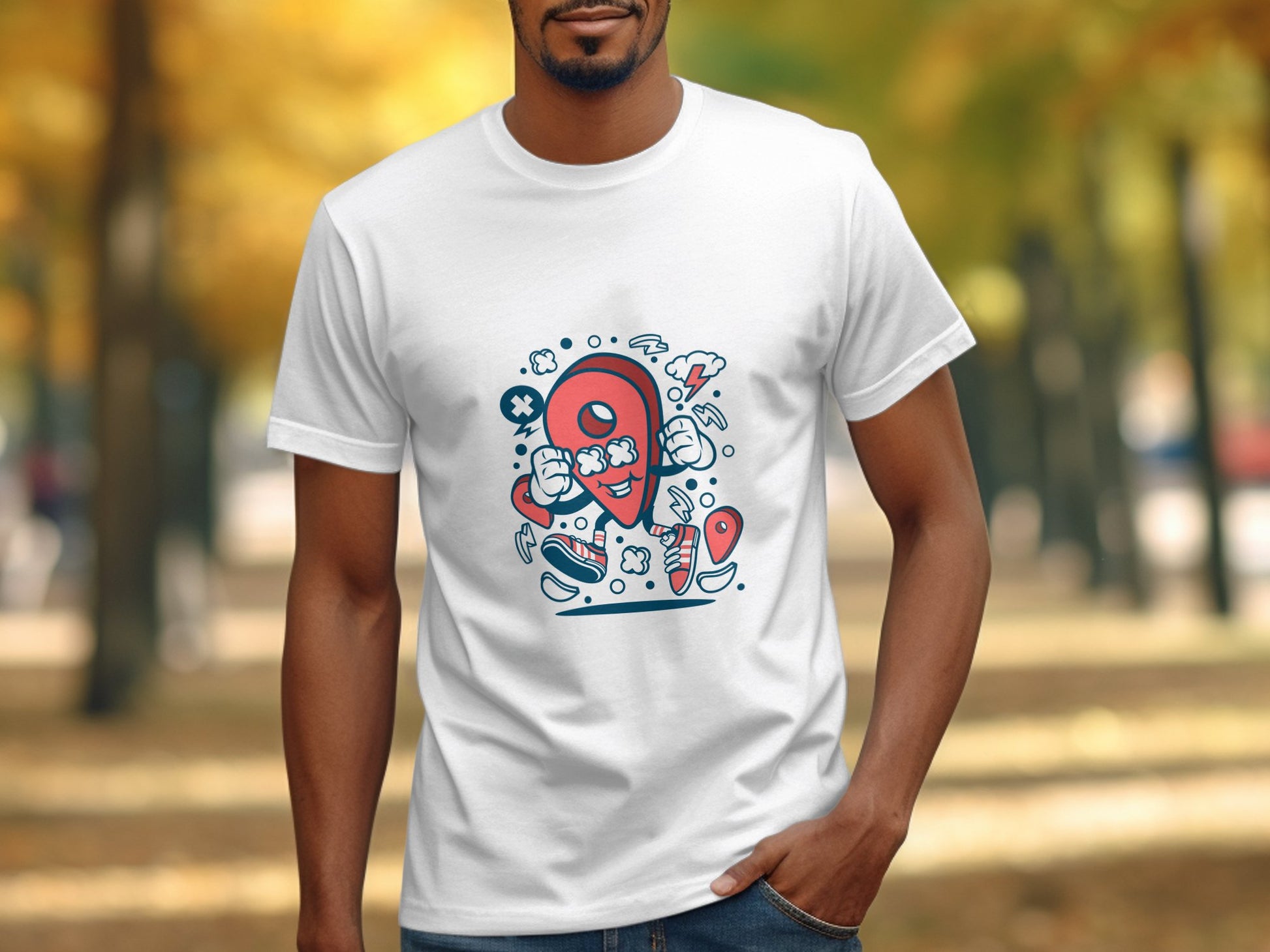Playful Abstract Graphic Tee product type