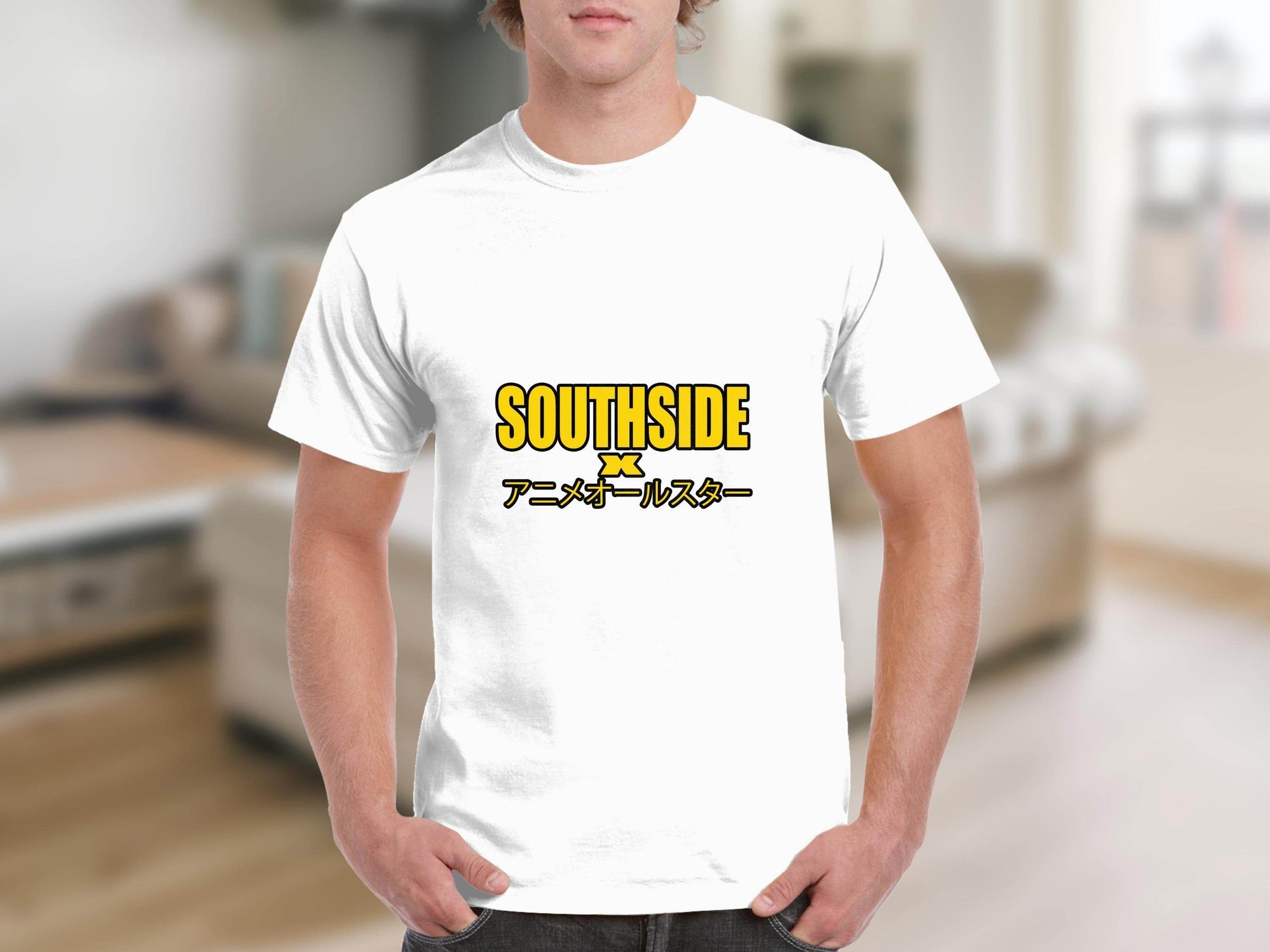 Southside with Anime All Stars Graphic Novelty T-Shirt - Design & Vybe