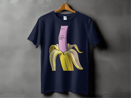 Fun Banana Cartoon and Vibrant Art Design T-Shirt - Design & Vybe