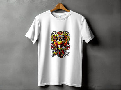 Motorbz Mechanix Ridertees Built Not Bought Graphic T-Shirt - Design & Vybe