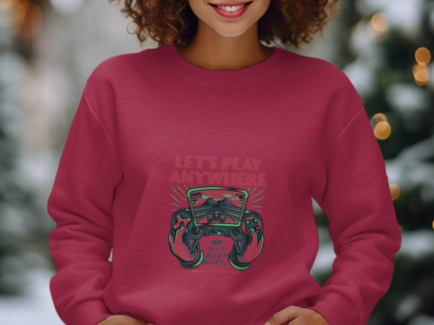 Let's Play Anywhere Retro Gamer Will Know It Hoodie - Design & Vybe