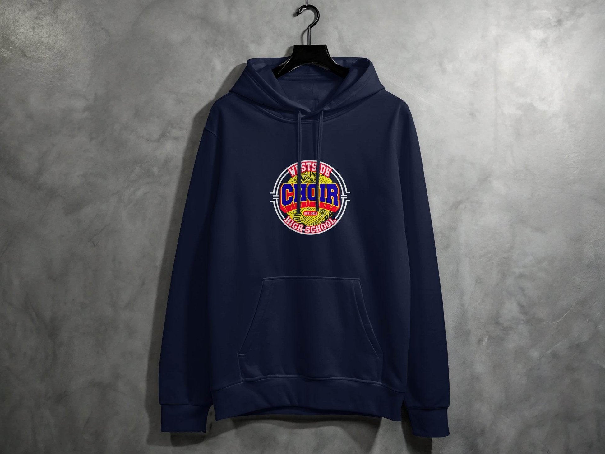 Westside High School Choir Retro Graphic Design Hoodie - Design & Vybe
