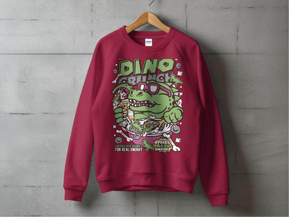 Dinosaur Cereal Crunch Tee for Fun Sweater - Design & Vybe