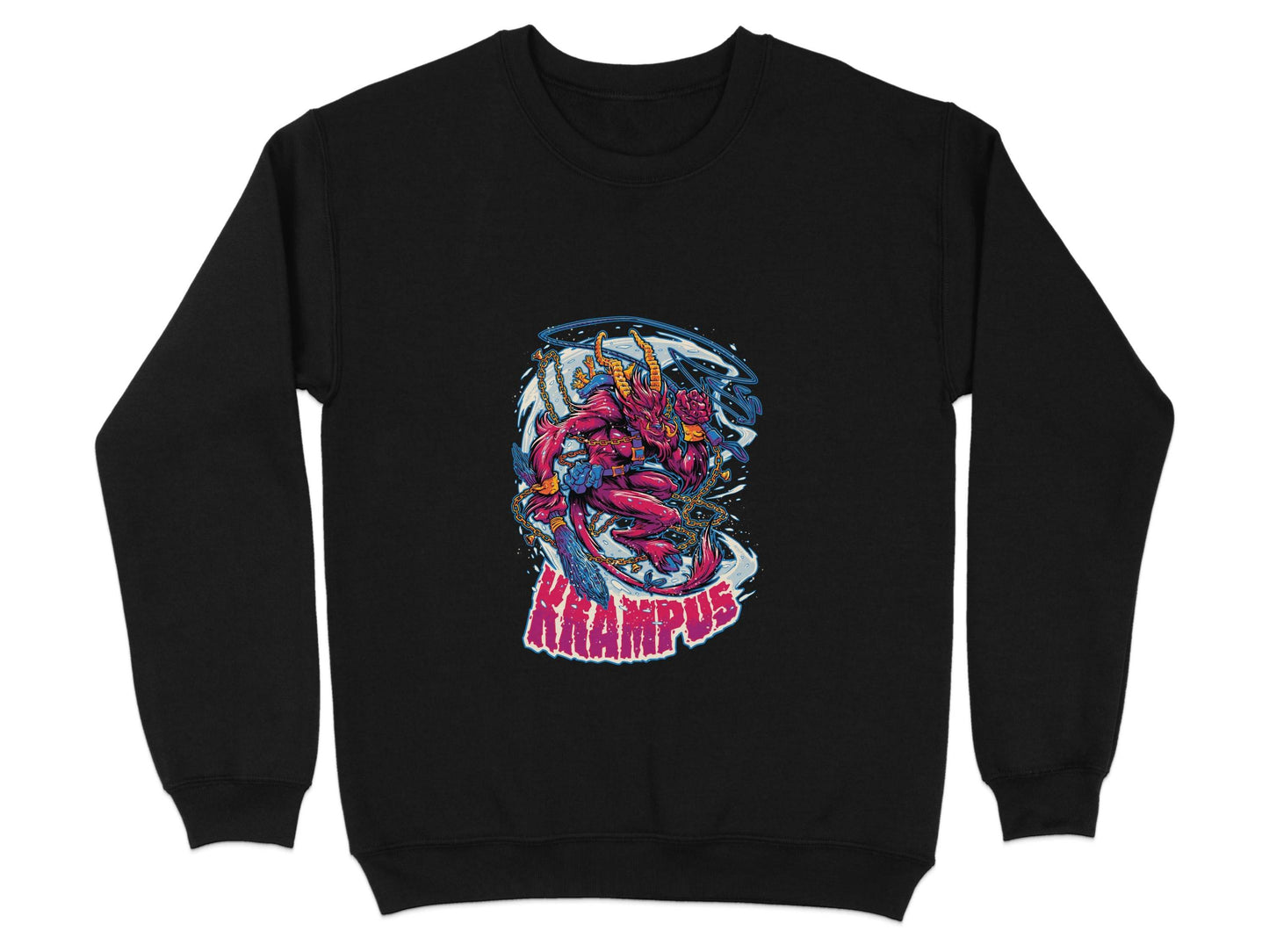 Krampus Devil Folklore Christmas Monster Themed Sweater - Design & Vybe