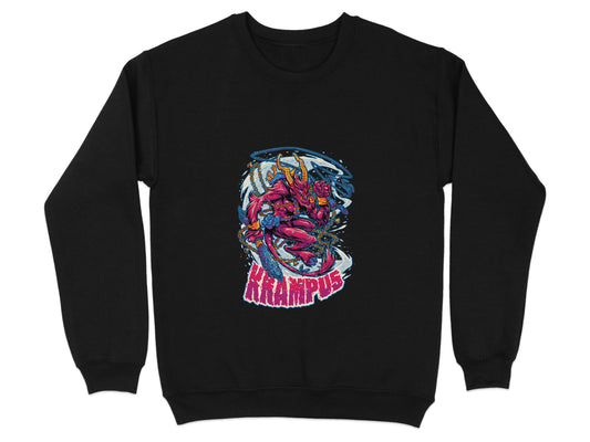 Krampus Character Graphic Black Sweatshirt product type